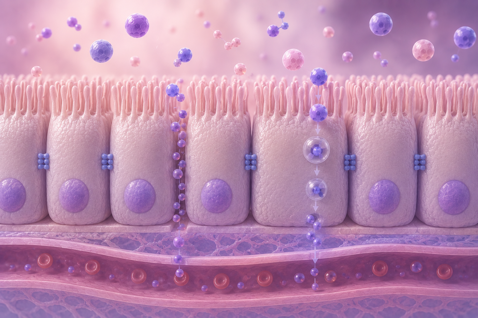 Absorção, permeabilidade e transporte intestinal